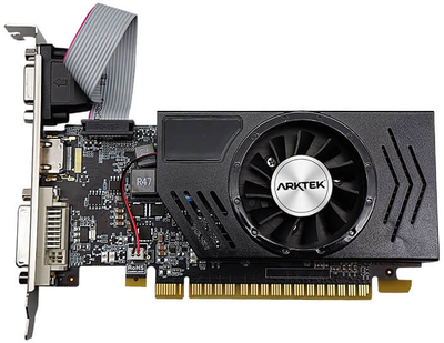 Видеокарта Arktek GT730 4GB GDDR5 64BIT HDMI DVI VGA PCI-E LOW Profile (AKN730D5S4GL1)
