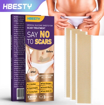 Силіконовий пластир від шрамів та рубців HBESTY Say No to Scars 3 штуки