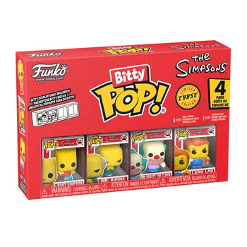 Фігурки набір SIMPSONS BITTY POP! Барт (4 Фігурки В Ас.) (Сімпсони)