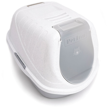 Лоток для котів Comfy EASY Cat Litter Box критий 54 x 40 x 40 см сірий (5905546313834)