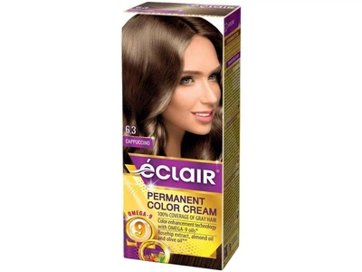 Фарба для волосся ECLAIR 63 Капучино з олією OMEGA 9