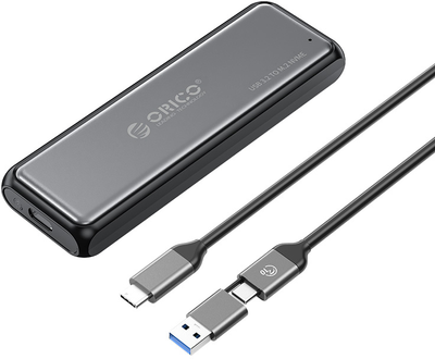 Obudowa dysku Orico DDM2-C3-G2 M.2 NVME USB-A USB-C 3.2 (6942227137784)