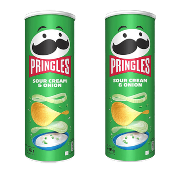 Набор Чипсы 2шт Pringles Sour Cream & Onion 165g