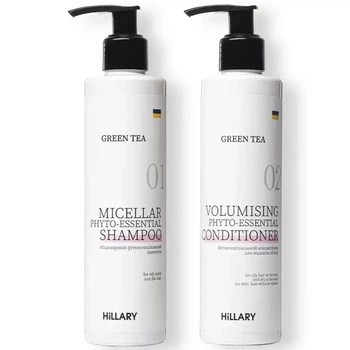 Набір для жирного типу волосся Hillary Green Tea Phyto-essential K-11-155