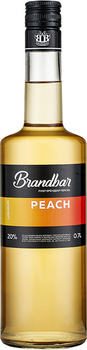 Ликер Brandbar Peach 0.7 л 20% (4820085491137)