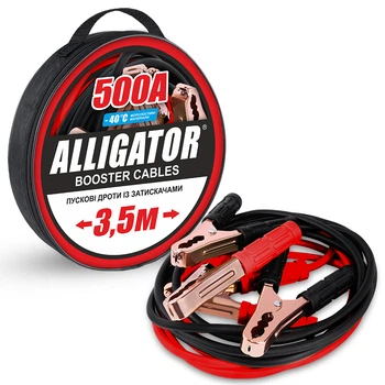 Провода-прикуриватели Alligator 500А 3,5м (BC652)