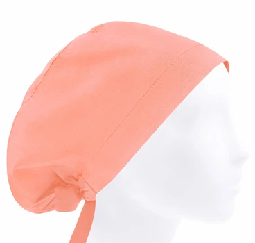 Медицинская шапочка женская HeadwearUniverse универсальная Персиковая
