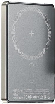 УМБ ESSAGER Cross-Border 5000mAh 20W Magsafe/PD/QC3.0 Grey (EDY5K-YJ0A-Z)