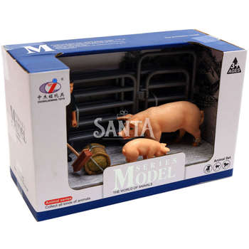 【PSA9】11枚セット Ігровий набір Zhongjieming Toys «Ферма» тварини, фігурки (Q9899