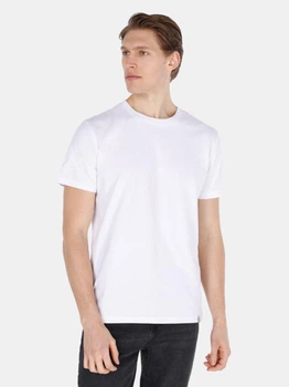 Футболка бавовняна довга чоловіча Colin's CL1073961WHT 2XL White (8684112668277)