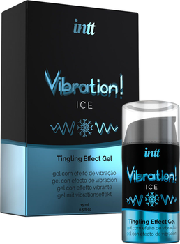 Жидкий вибратор Intt Vibration Ice мята 15 мл (5600304015301)
