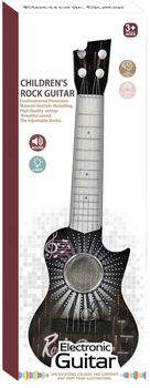 Gitara elektryczna Lean Toys ze światłami i dźwiękami oraz kostką 19616 (5905991009917)