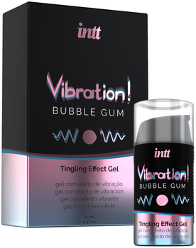 Жидкий вибратор Intt Vibration Bubble Gum 15 мл (5600304015486)