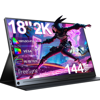 Портативный монитор 18" UPERFECT IPS 2K 144Гц Б/В
