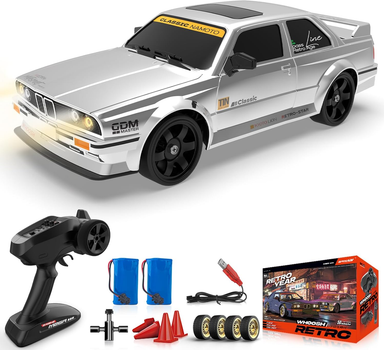 Радиоуправляемая машинка KAMTOM BMW E30 DC162A 4WD Дрифт-кар RC Автомобиль 1:16 – 50 км/ч, полный привод, для дрифта