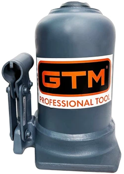 Домкрат гидравлический бутылочный GTM двухштоковый 10 т 210-520 мм (gtmTH810001)
