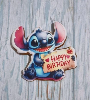 Стіч , топер у торт, пряники гостинці, Stitch