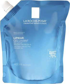 Гель Рефіл La Roche-Posay Lipikar із захисними властивостями для новонароджених дітей і дорослих 400 мл (3337875905510)