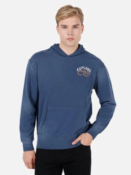 Худі оверсайз чоловіче Colin's CL1072381INV L Indigo (8684112522753)