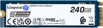 SSD диск Kingston DC2000B 240GB M.2 2280 NVMe PCIe 4.0 x4 3D TLC (SEDC2000BYM8/240G)