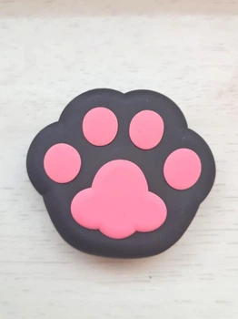 Держатель для телефона Popsockets Лапка черная (1006)