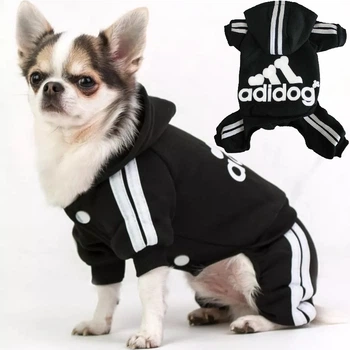Спортивный костюм для собак Adidog XS Черный