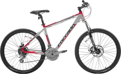 Велосипед CORRADO Carrera MTB 26" 18.5" Біло-червоний (0312-185-2)