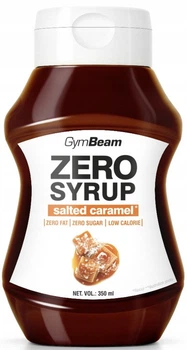 Сироп без цукру ZERO SYRUP Солона карамель GymBeam, 350 мл