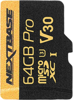 Karta pamięci Nextbase microSDHC UHS-II Industrial Grade 64GB + adapter SD (NBDVRS2SD64GBU3)