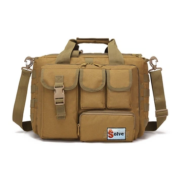 Сумка тактическая для документов и ноутбука Solve KT6003605 MOLLE 31х40х16 см Койот