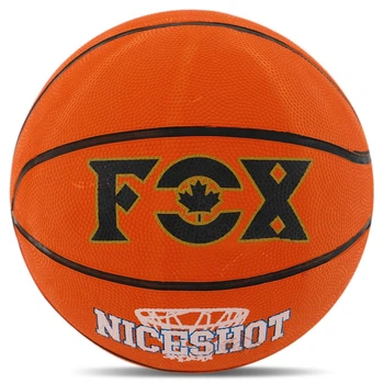 Мяч баскетбольный резиновый Fox Basketball Niceshot 7516 размер 7 Orange