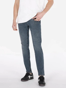 Джинси Slim Fit рвані чоловічі Colin's CL1073707DN44055 36-34 Kios Wash (8684112676203)