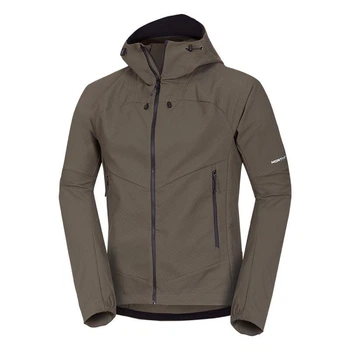 Мужская трекинговая куртка softshell active 1L EWALD Northfinder темно-зеленый XL (BU-5304OR)