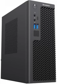 Корпус Gamemax ST-160-2U3-Flex-230M з блоком живлення 230Вт mini-ITX чорний