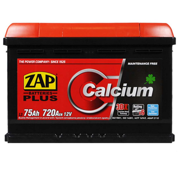 Автомобільний акумулятор ZAP Plus 75Ah 720A R+ (575 20) (L3)