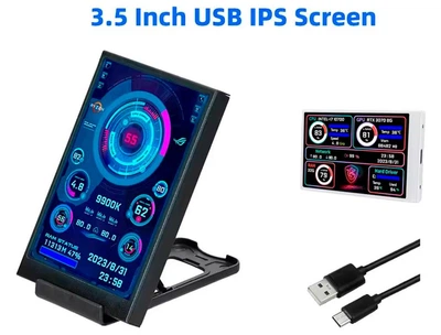3,5-дюймовый IPS-дисплей (экран) 320x480 USB