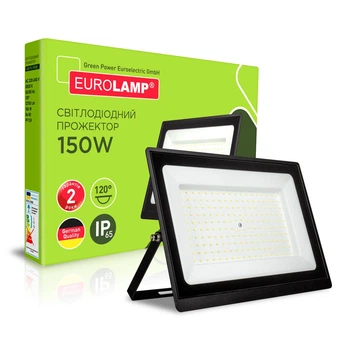 Прожектор с радиатором EUROLAMP LED SMD "B" 150W 6500K (LED-FL-150(B))