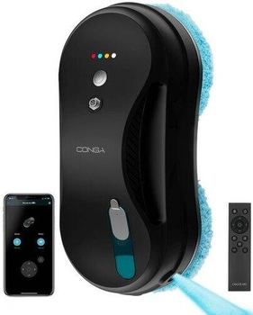 Робот-пилосос (мийник вікон) Cecotec Conga WinDroid 890 SprayWater Smart Connected (8059)