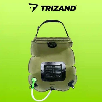 Туристичний душ Iso Trade Camp Shower 20 л, сонячний, портативний, з душовою насадкою