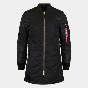 Бомбер чоловічий Alpha Industries MA-1 Long MJM47503C1 2XL Чорний