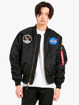 Бомбер мужской Alpha Industries Apollo MA-1 MJM21097C1 M Черный (640631421807)