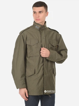 Куртка демисезонная с капюшоном мужская Alpha Industries M-65 MJM24000C1 4XL Sage Green (640631435903)