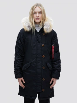 Парка (Аляска) Alpha Industries Elyse Parka WJE45500C1 Черный L