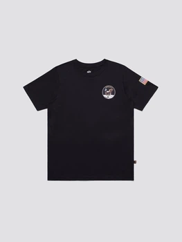 Футболка хлопковая длинная Alpha Industries Apollo Tee UTA49000G1 XS Black (640631002655)