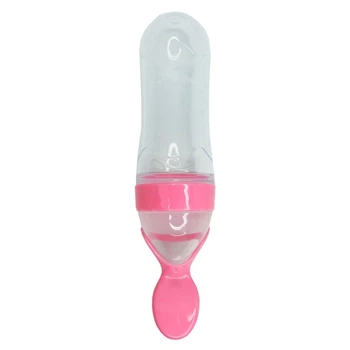 Ложка-контейнер для першого прикорму Megazayka MGZ-0112(Pink) 90 мл