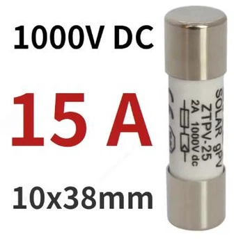 Запобіжник DC 10x38 15A 1000V