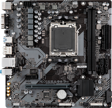 Материнская плата Gigabyte A620M S2H (sAM5, AMD A620, PCI-Ex16)