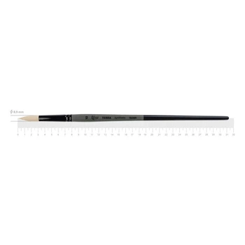 Пензель Rosa TERRA 1608R синтетика кругла №10 д.р. (4823098533658)