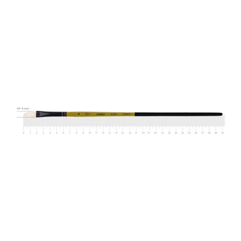 Пензель Rosa AMBER 2306FR щетина овальна №4 д.р. (4823098533443)
