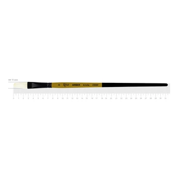 Пензель Rosa AMBER 2306F щетина пласка №8 д.р. (4823098533320)
